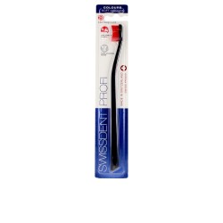 COLOURS CLASSIC toothbrush black red 1 u
