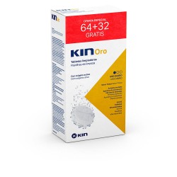 KIN ORO tabletas limpiadoras 64 32 u