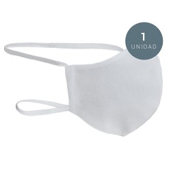 R40 ADULTO máscara protectora higiénica 40 usos blanca 1 pz