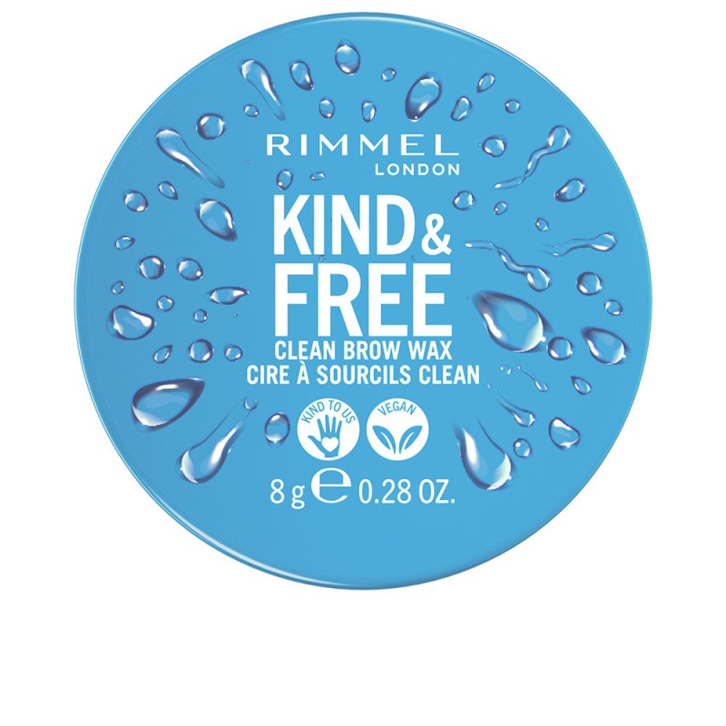 KIND & FREE cire à sourcils propre 001-clear 8 gr