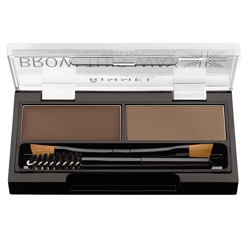 BROW THIS WAY eyebrow sculpting kit 002 -mild brown