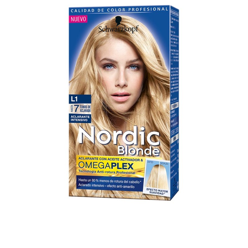 NORDIC BLONDE L1 aclarante intensivo 0 amoniaco 5 u