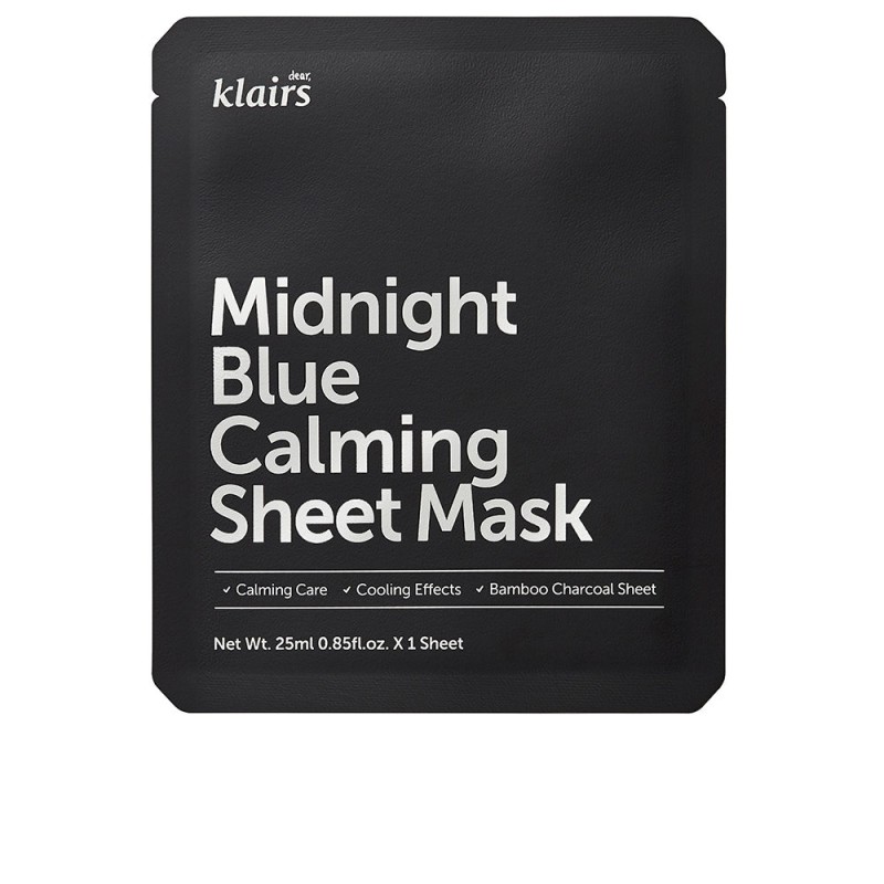 Masque en tissu apaisant BLEU MINUIT 25 ml