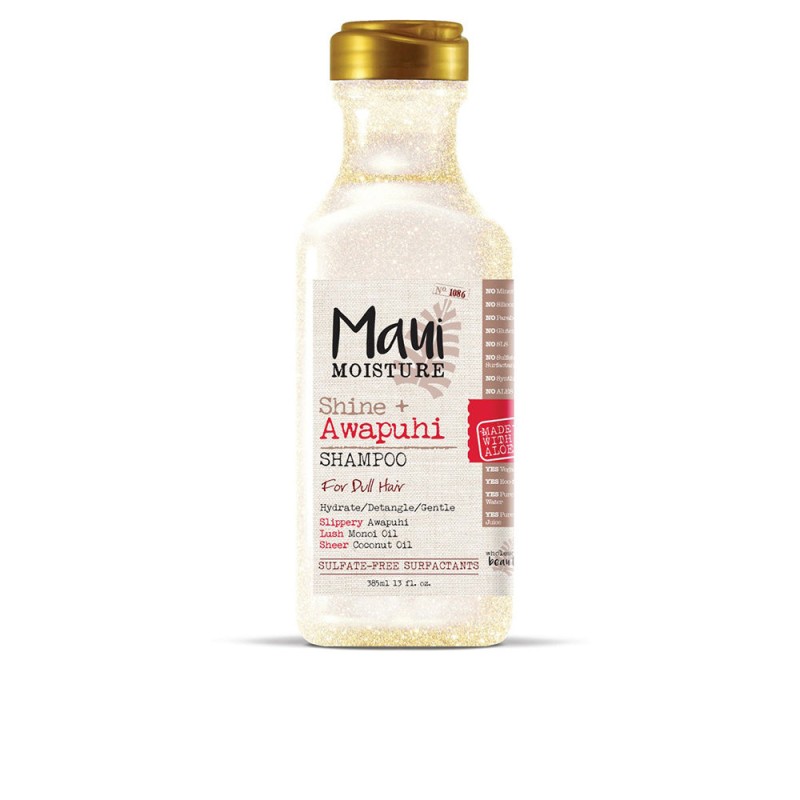 AWAPUHI hidratación cabello apagado champú 385 ml