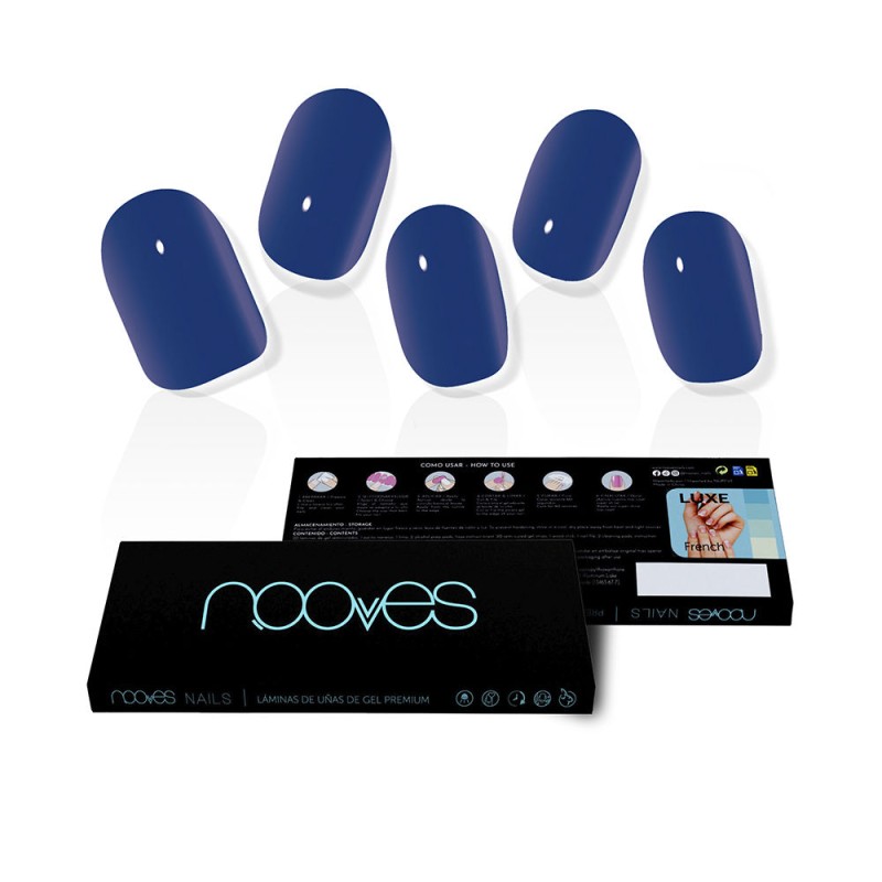 GEL NAILS eaux profondes premium luxe solid color 20 u