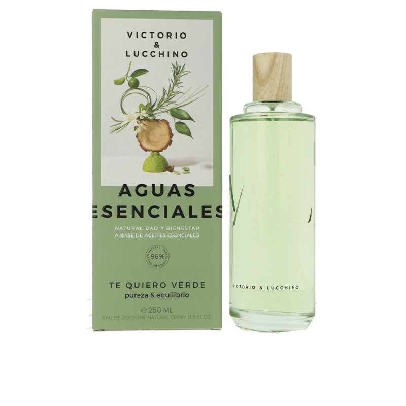 AGUAS ESENCIALES V&L TE QUIERO VERDE eau de toilette vaporisateur 250 ml