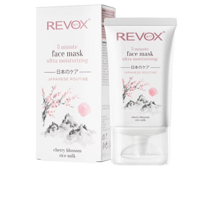 RITUEL JAPONAIS masque visage 3 minutes ultra hydratant 30 ml