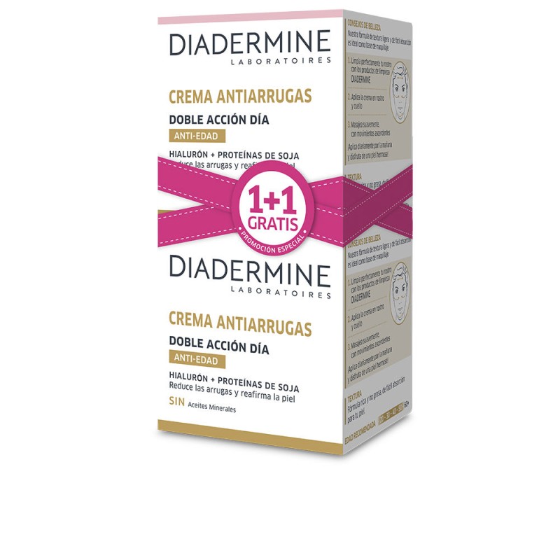 CREMA ANTIARRUGAS DOBLE ACCION DIA coffret