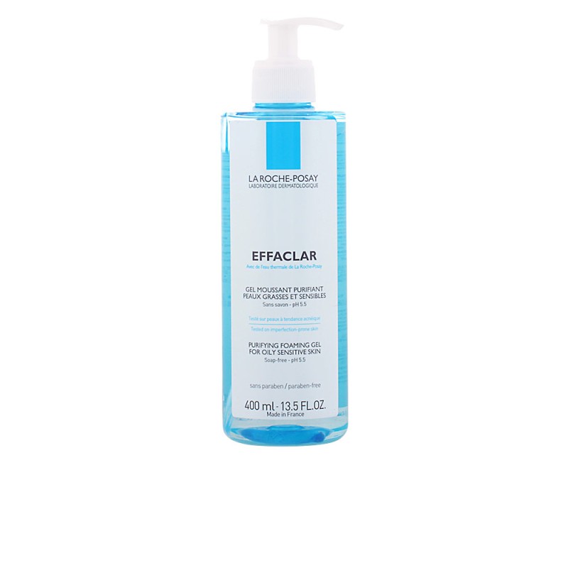 EFFACLAR gel moussant purifiant peaux grasses et sensibles 400 ml