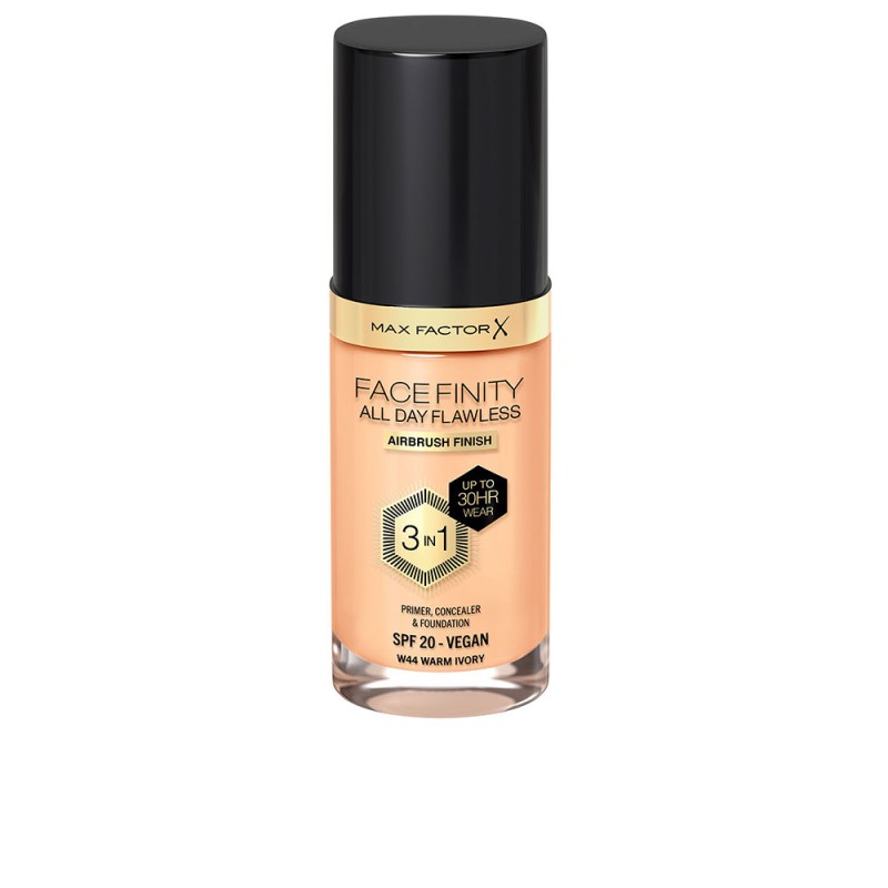 Base correcteur et fond de teint FACEFINITY 3IN1 44-warm ivory 30 ml