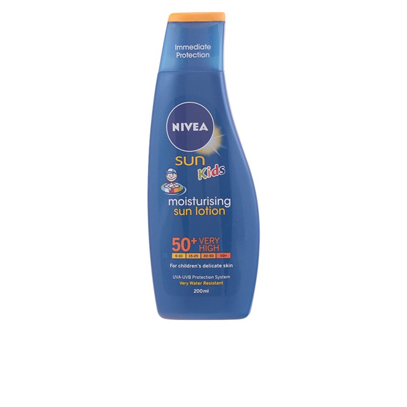 SUN NIÑOS protector hidratante waterproof SPF50 200 ml