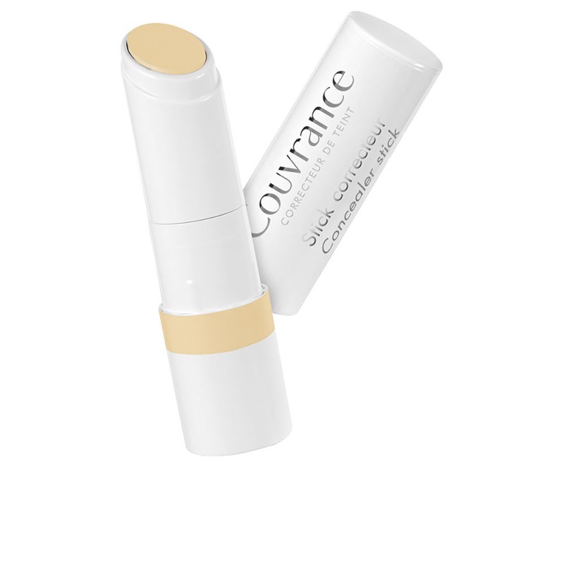 COUVRANCE stick anti-cernes jaune pour tons bleus 3 5 gr