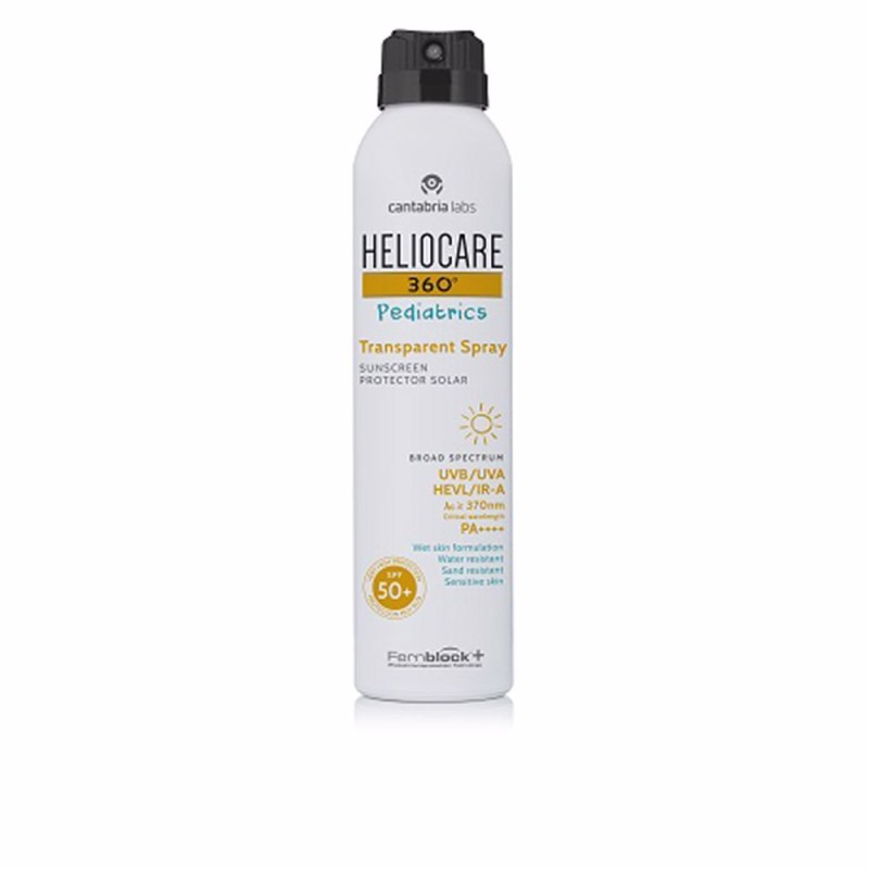 360º PEDIATRICS SPF50 transparent spray 200 ml