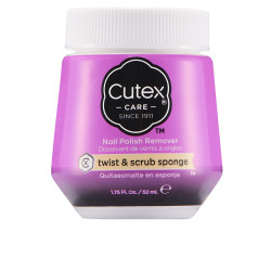 CUTEX SPONGE POLISH REMOVER twist scrub 52 ml