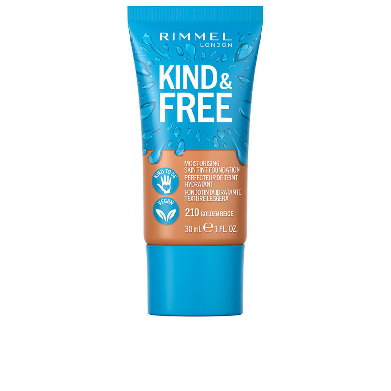 KIND FREE skin tint foundation 210-golden beige