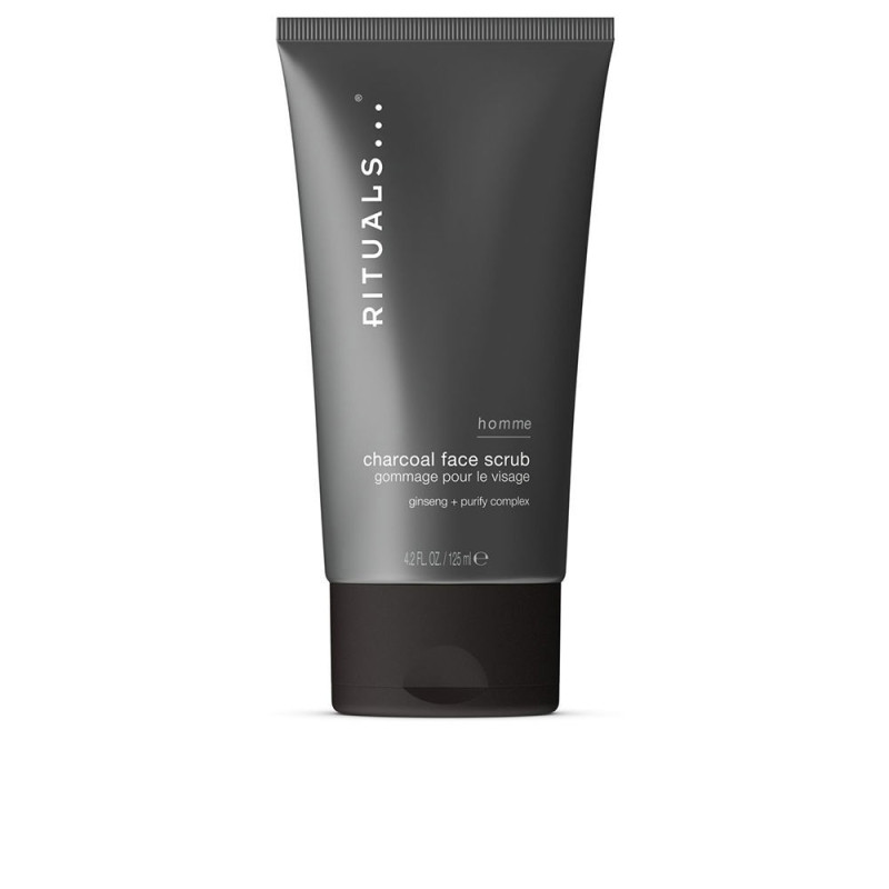 HOMME gommage visage au charbon 125 ml