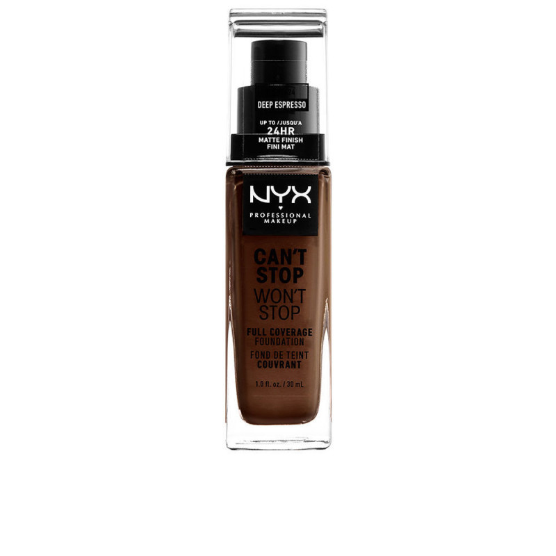 CAN'T STOP WON'T STOP full coverage foundation deep espresso 30 ml