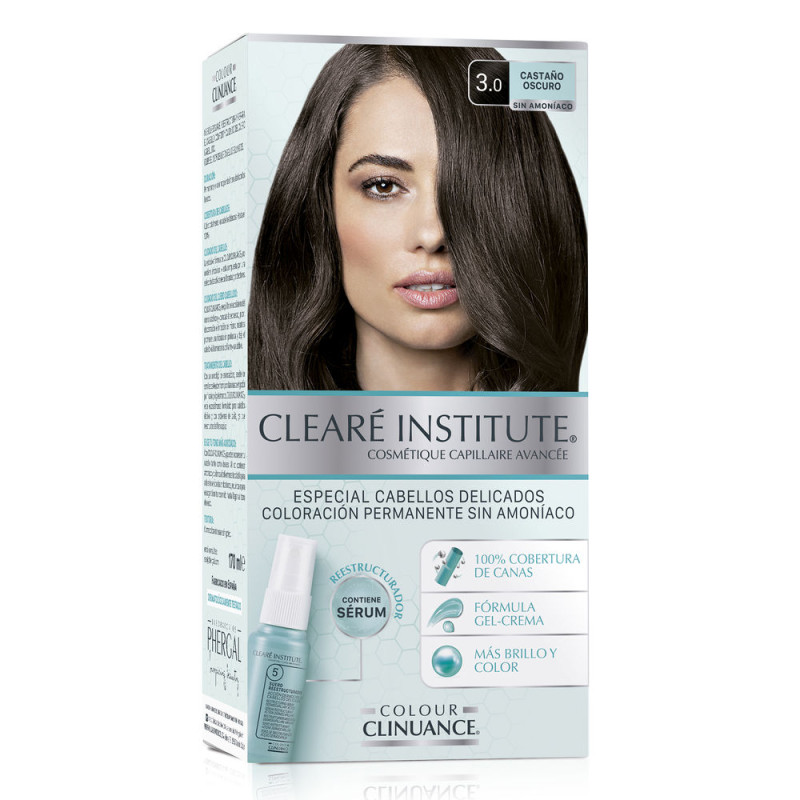 COLOUR CLINUANCE cabellos delicados 3.0-castaño oscuro 1 u