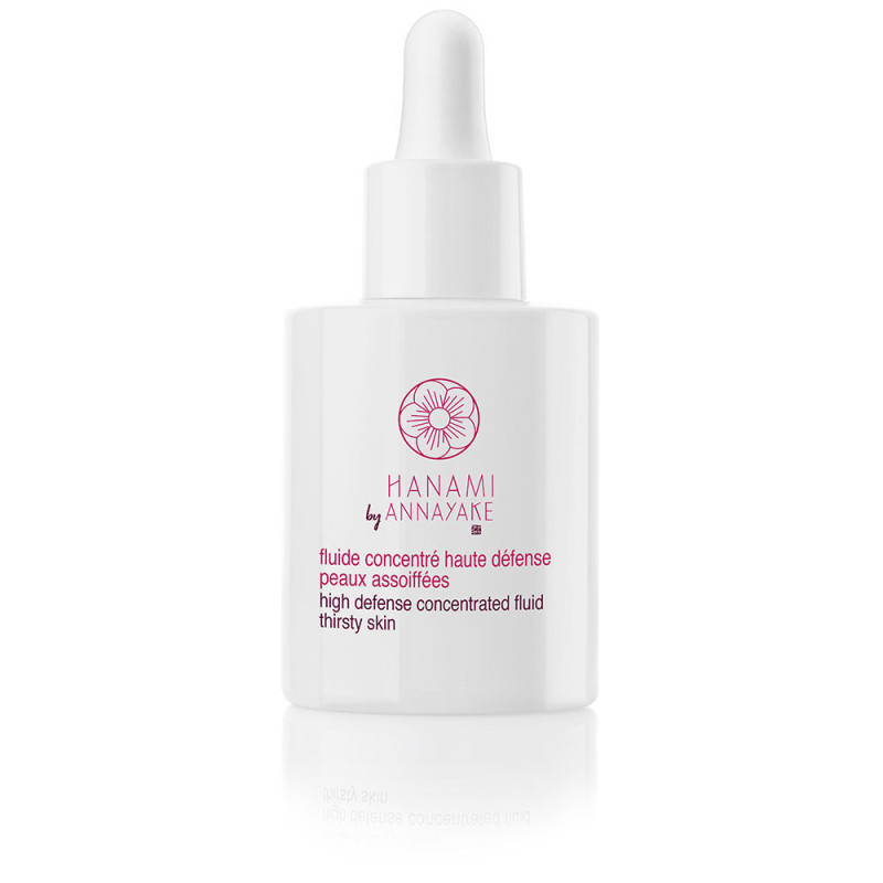 HANAMI fluide concentré défense peaux assoiffées 30 ml