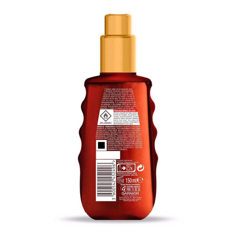 ACEITE PROTECTOR dorado sublime SPF20 vaporisateur 150 ml