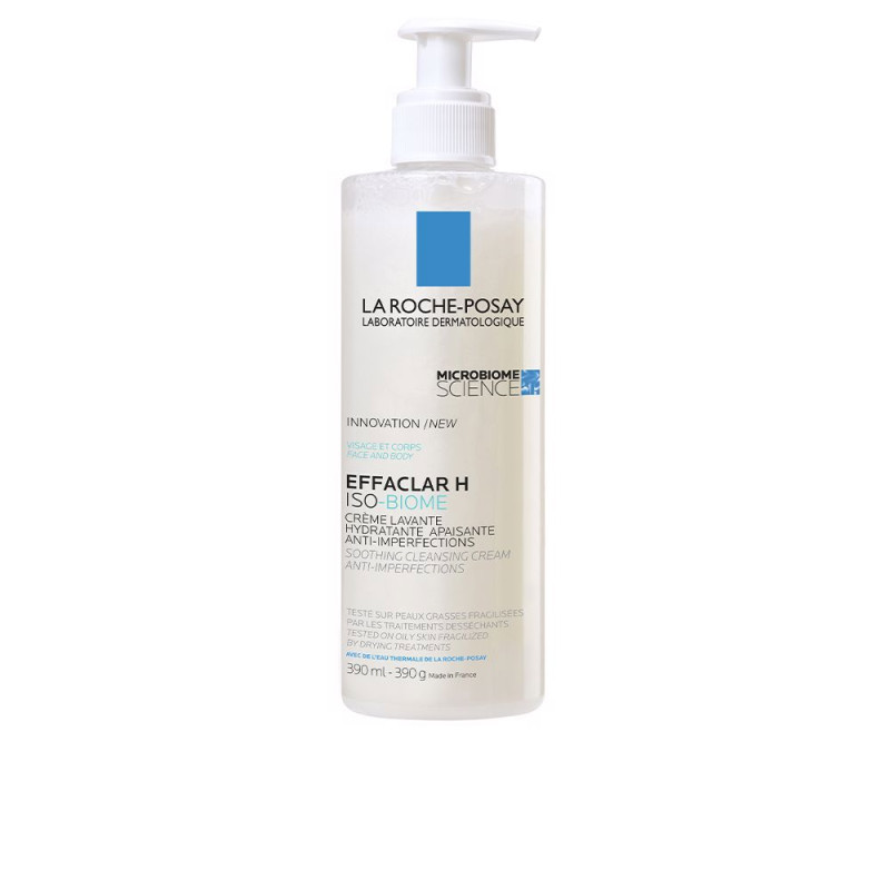 EFFACLAR H ISO-BIOME crème lavante 390 ml