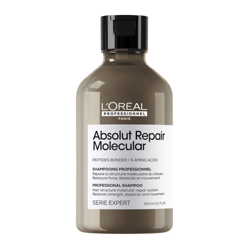 ABSOLUT REPAIR MOLECULAR shampooing professionnel sans sulfate pour cheveux abîmés 300 ml