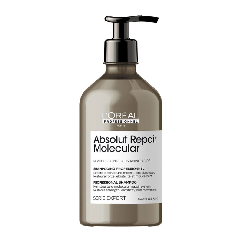 ABSOLUT REPAIR MOLECULAR shampooing professionnel sans sulfate pour cheveux abîmés 500 ml
