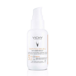 CAPITAL SOLEIL uv-age daily water fluid con color SPF50 40 ml