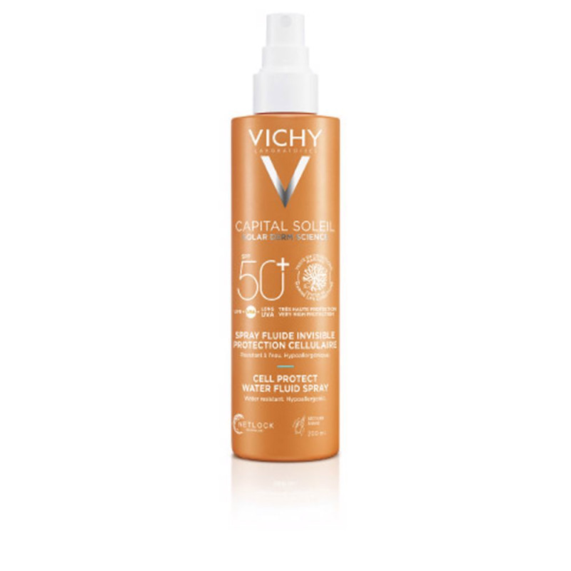 CAPITAL SOLEIL spray fluide invisible protection cellulaire SPF50 200 ml