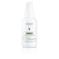 CAPITAL SOLEIL UV CLEAR fluide anti-imperfections SPF50 40 ml