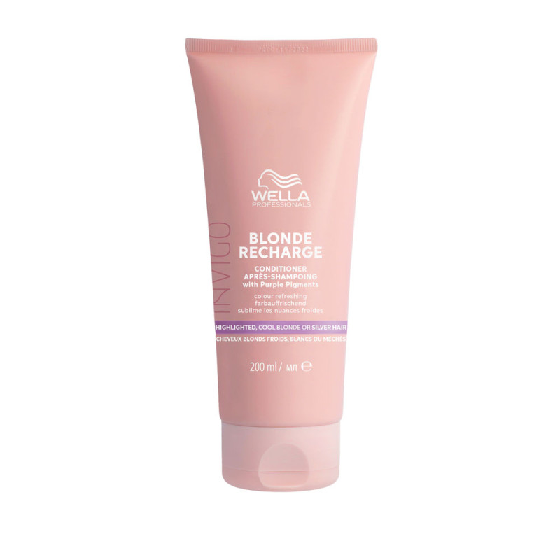 INVIGO BLONDE RECHARGE après-shampooing méché cheveux blonds froids ou argentés 200 ml