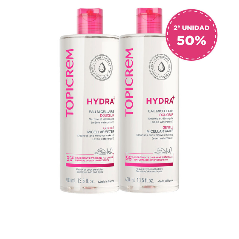 HYDRA+ EAU MICELLAIRE DOUCE PACK 2 x 400 ml