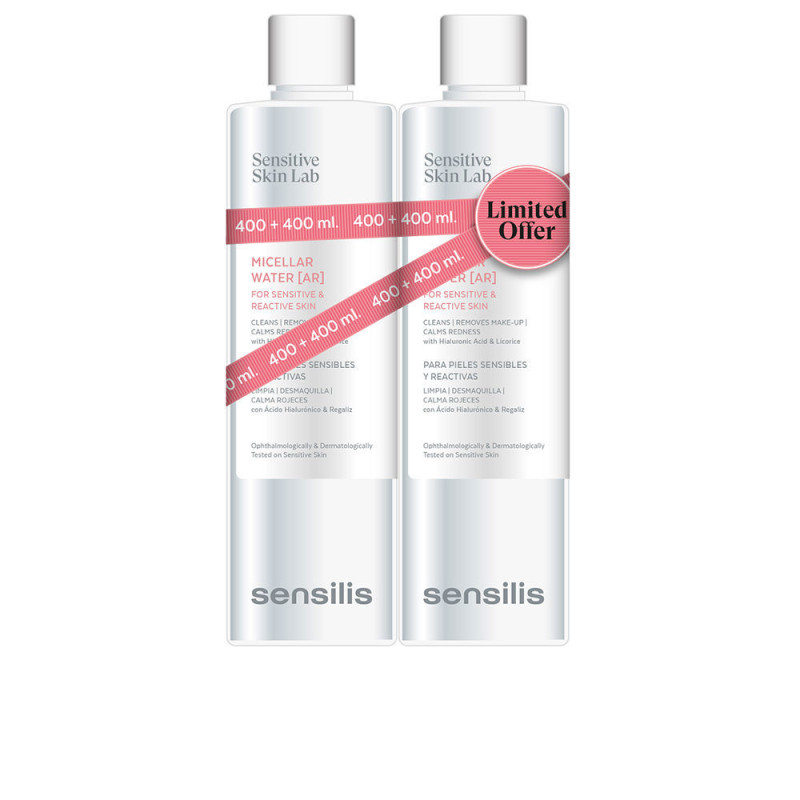 EAU MICELLAIRE [AR] pour peaux sensibles et réactives 2 x 400 ml