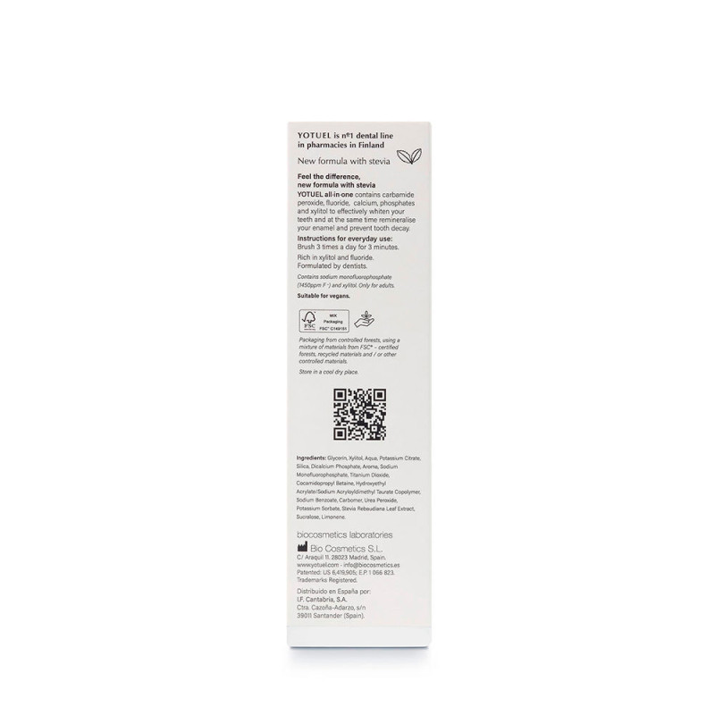 ALL IN ONE SNOWMINT Dentifrice 75 ml