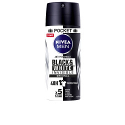 HOMME NOIR & BLANC INVISIBLE déo vapo 100 ml