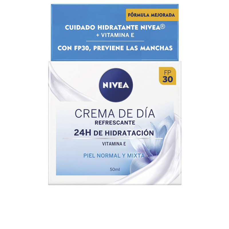 CRÈME DE JOUR RAFRAÎCHISSANTE hydratation et fraîcheur SPF30 50 ml