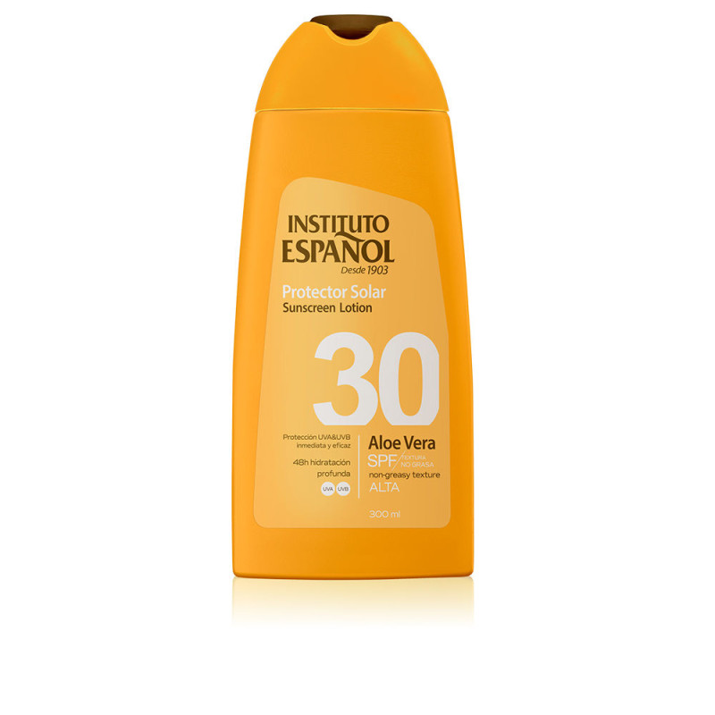 Lotion solaire à l'aloe vera SPF30 300 ml