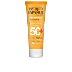 Tube de protection visage à l'aloe vera SPF50+ 75 ml