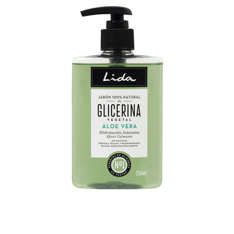 SAVON 100% NATUREL glycérine et aloe vera mains 250 ml