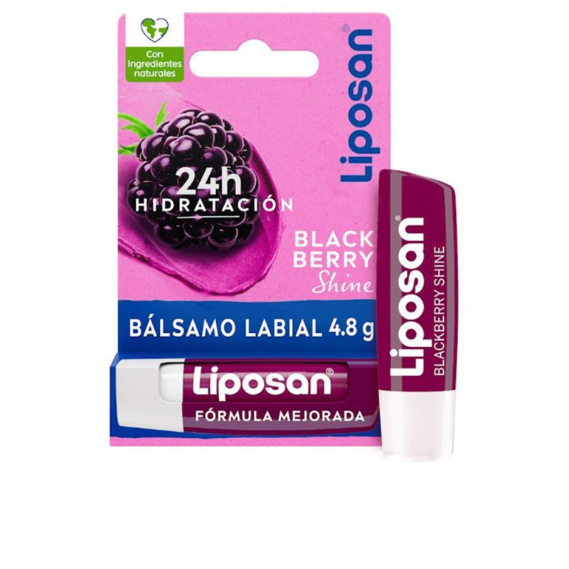 LIPOSAN Baume à lèvres BLACKBERRY SHINE 4,8 gr
