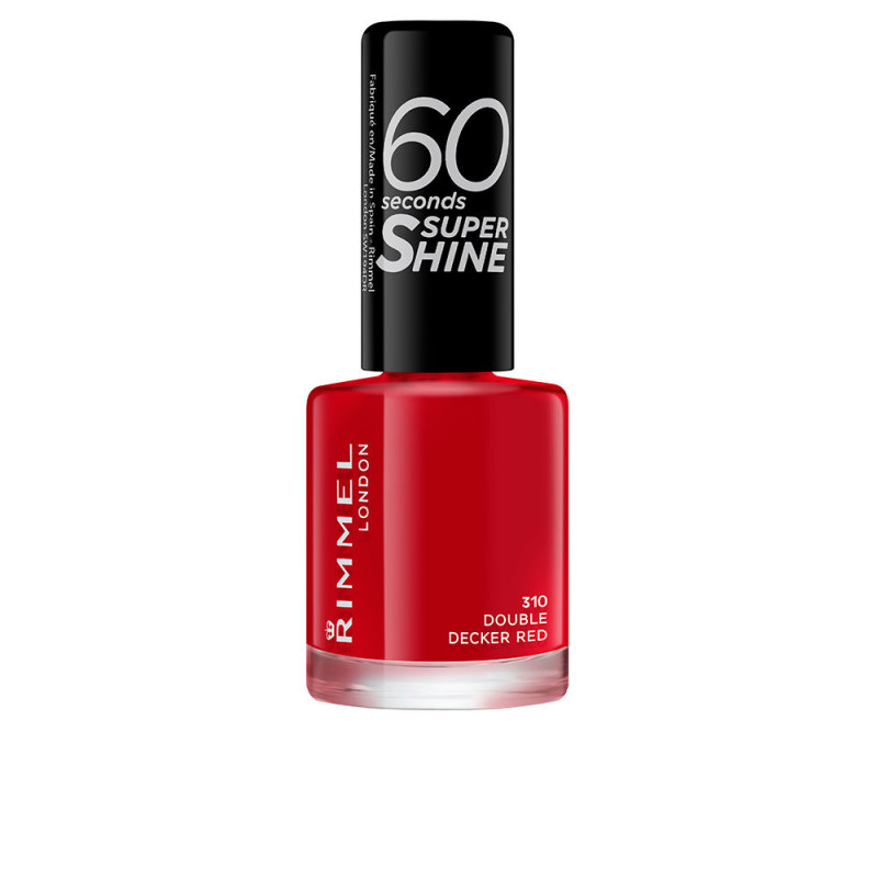 Vernis à ongles 60 SECONDS SUPER SHINE 310-double decker rouge 8 ml