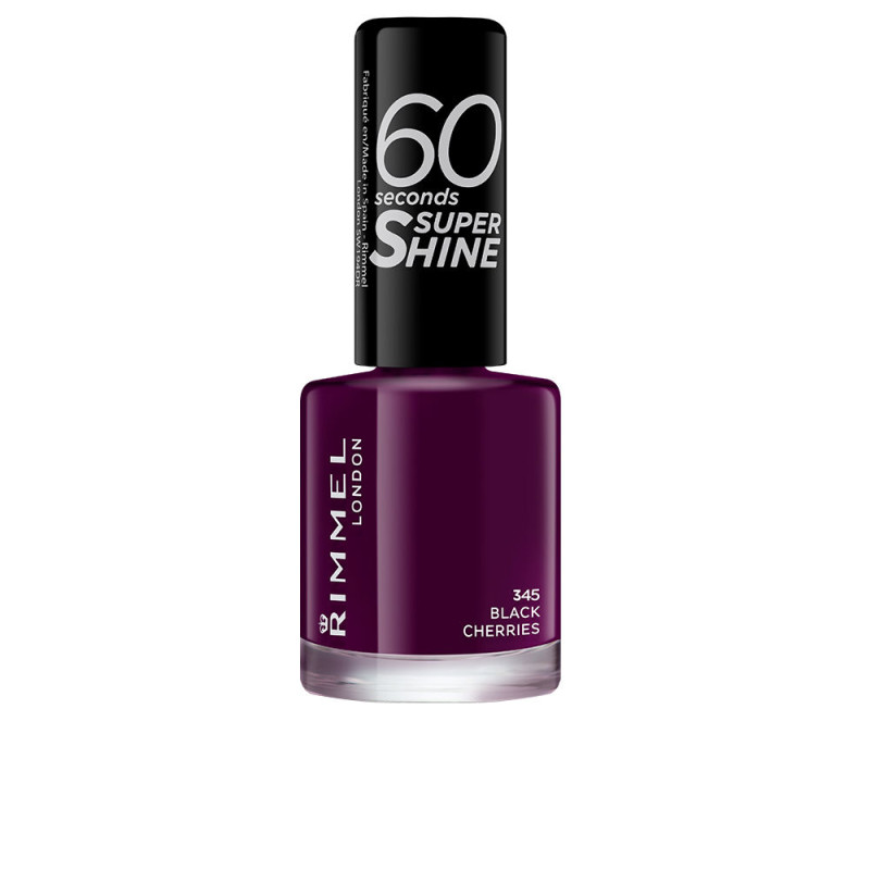 Vernis à ongles 60 SECONDS SUPER SHINE 345-cerises noires 8 ml
