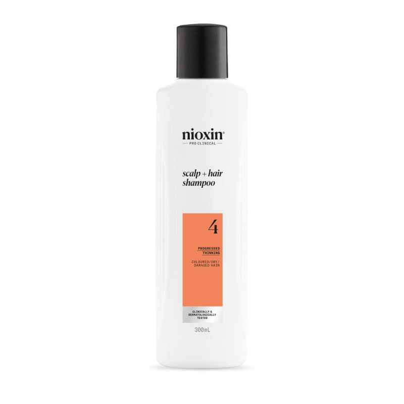 SYSTEM 4 Shampoing Cheveux teints et abîmés avec fragilisation avancée 300 ml