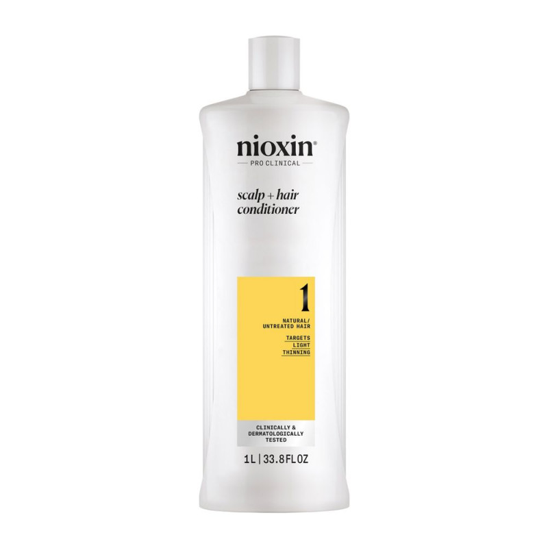SYSTEM 1 Après-shampoing Cheveux naturels légèrement fragilisés 1000 ml