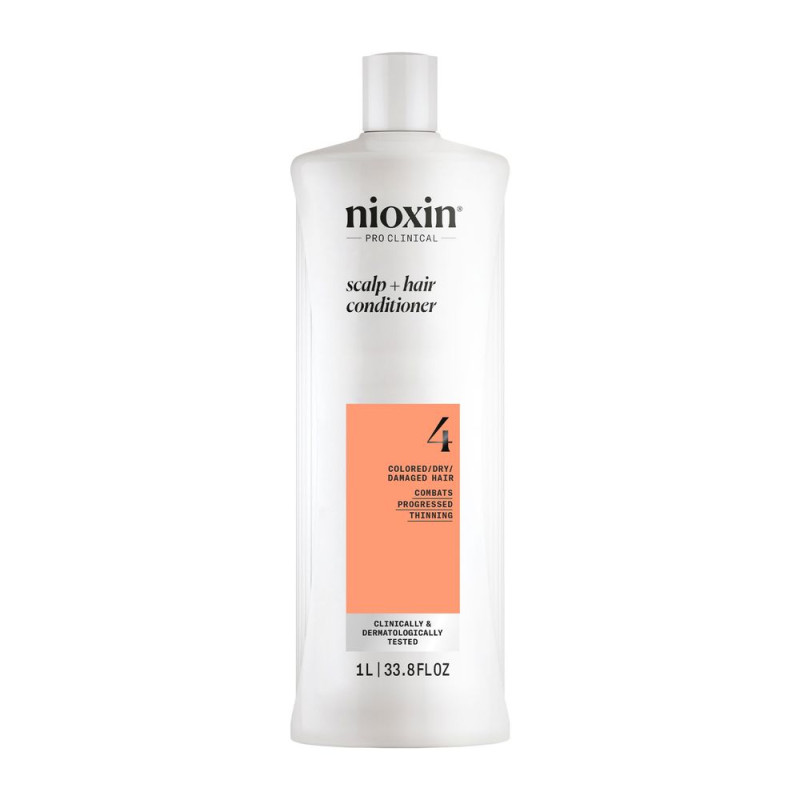 SYSTEM 4 Après-shampooing Cheveux teints et abîmés avec affaiblissement avancé 1000 ml