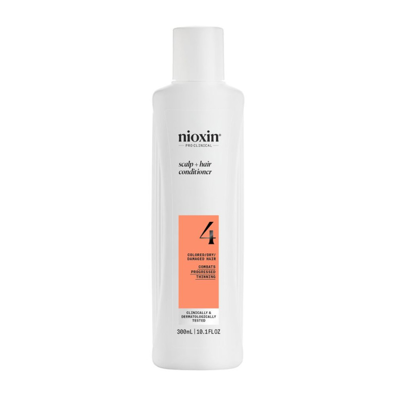 SYSTEM 4 Après-shampooing Cheveux teints et abîmés avec affaiblissement avancé 300 ml