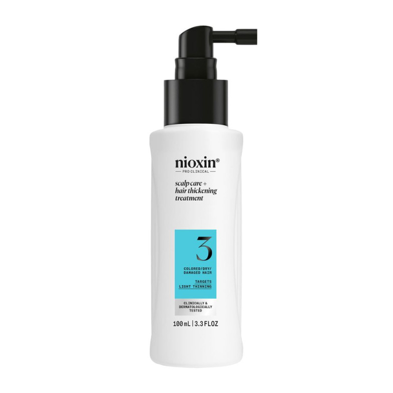 SYSTEM 3 Sérum Densifiant Cheveux teints et abîmés légèrement fragilisés 100 ml