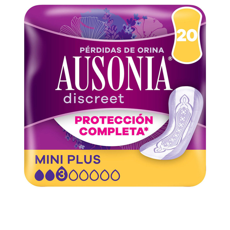 Serviettes pour incontinence DISCREET mini plus 20 unités