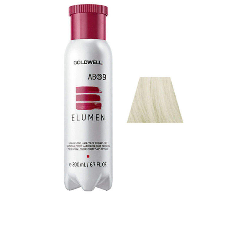 ELUMEN long lasting hair color oxidant free AB@9 200 ml