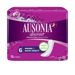 DISCREET compresas incontinencia maxi 12 u